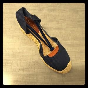 Ralph Lauren Cala Espradille Wedge Sandals